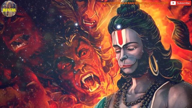 Hanuman Mantra | REMOVE EVIL EYE | The most powerful Hanuman Mantra ॐ