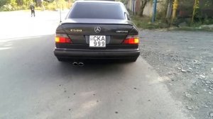 Mercedes W124 E500 AMG ВОЛК  Нереальная мощь старта!
