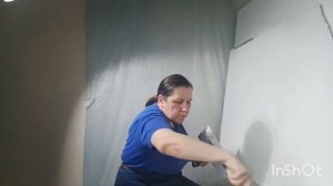 Шпаклёвка стеклохолста под покраску