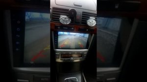 Установка автомагнитолы на Toyota avensis