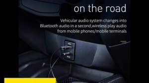 Baseus USB Bluetooth Adapter Dongle Cable For Car