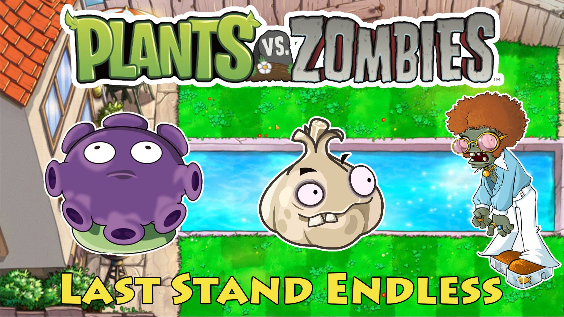 Растения против Зомби Бассейн| Plants vs Zombies Last Stand Endless #2