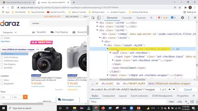 Selenium Tutorial for Beginners | Locators in Selenium | Part 08