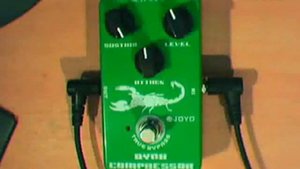 JOYO JF-10  Dynamic Compressor------BATES MUSIC.flv
