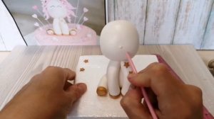 МК Единорожка _ Как слепить Единорога _ Единорог из мастики _  fondant UNICORN cake topper