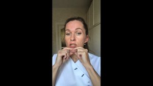 Расслабление подбородка /УБИРАЕМ СКЛАДКУ НА ПОДБОРОДКЕ