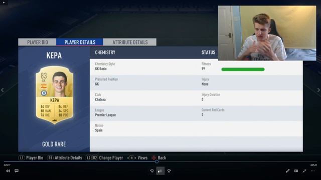 OFFICIAL FIFA 19 CHELSEA RATINGS AND IN-GAME STATS смотреть онлайн