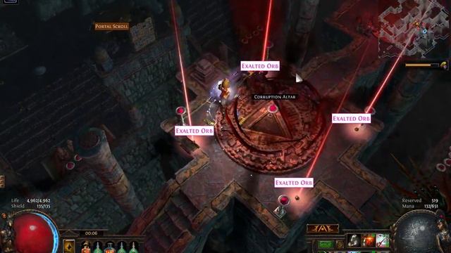 First ever Corruption Altar - Voidfletcher edition