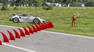 Тачки против шипов #4 – BeamNG.Drive