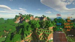 GeForce GTX 1650 SUPER -- Intel Core i3-10100F -- Minecraft FPS Test SEUS PTGI