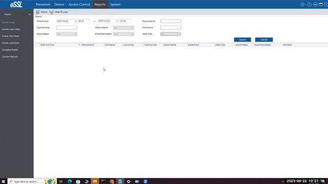 eSSL Access 3.5 Security System Desktop Application Training  (Hindi Language)