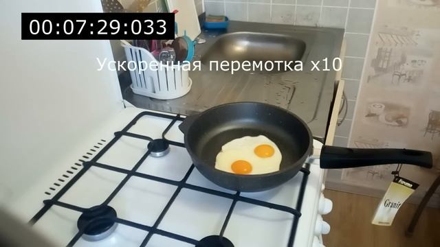 Тест сковороды Кукмара серии Гранит