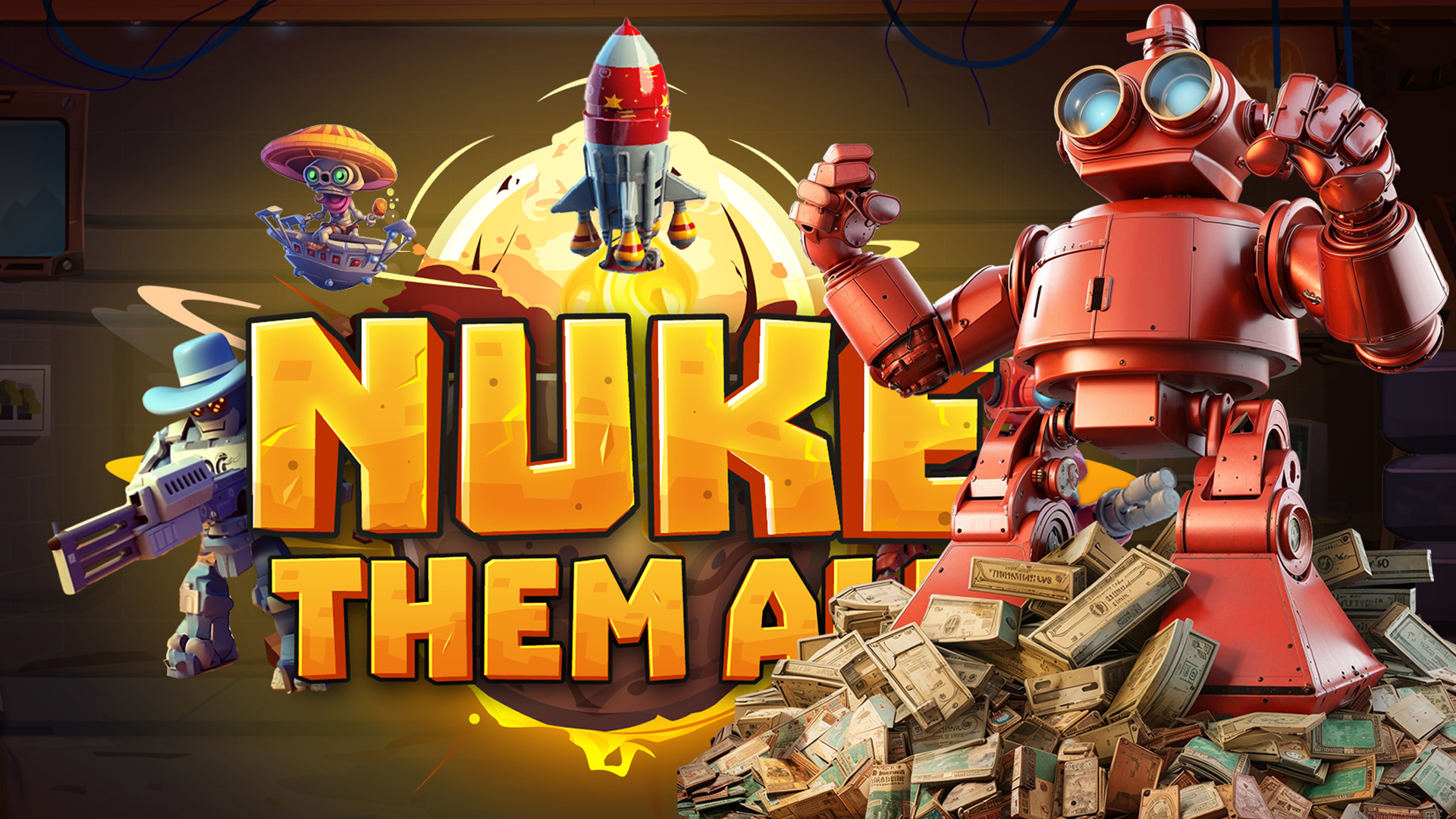 Nuke Them All (Early Access) ► Заценим... (Занюкаю всех до смерти!!!)