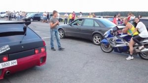 AUDI vs ВАЗ 2109 8кл драг рейсинг Кременчуг!!!!!
