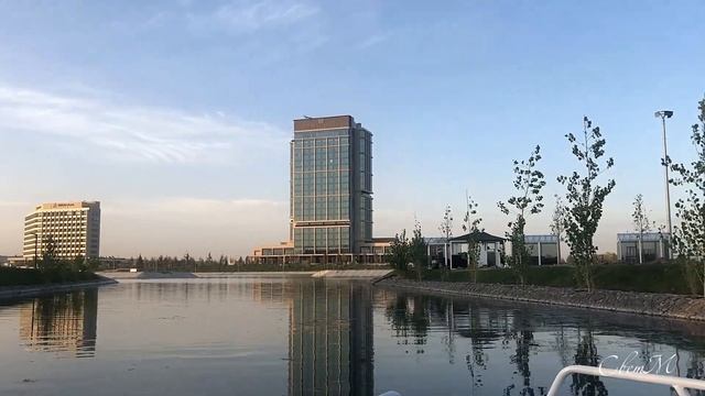 Самарканд. Прогулка на катере по Гребному каналу? октябрь 2023?? смотреть онлайн