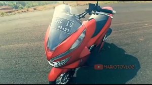 MODIFIKASI SIMPEL HONDA PCX MERAH DOFF KANTONG PELAJAR | CINEMATIC | MARIOTOVLOG