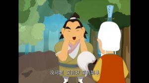 ЛЕГЕНДЫ праздника середины осени.Тени на поверхности луны. Китайский МИФ. У Ган рубит дерево.