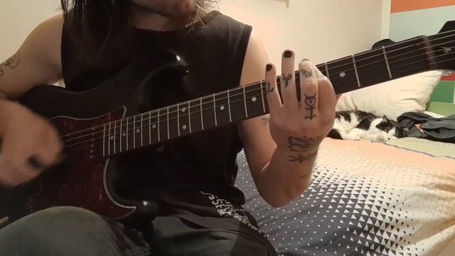 Decadence~Disturbed {guitar Cover}