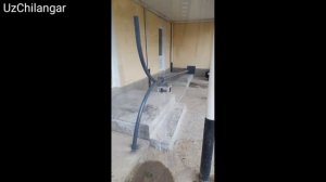 Столб (опора) для уличного освещения своими руками. stolba yasash. столба ясаш