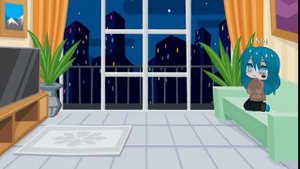 24 часа челендж зонтик стал ребëнком/Gacha club...