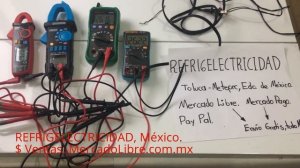 REFRIGELECTRICIDAD. VENTA$ México: ACM03 Plus BSIDE, UT-210D  MS2108A MS8239C AN8001 UT204 UT203