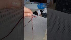 как использовать пластиковую канву при создании сумочки