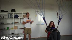 Техника старта на парапланерной лебёдке