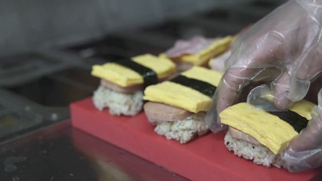 [Korean Food] Making Unique Korean Gimbap смотреть онлайн