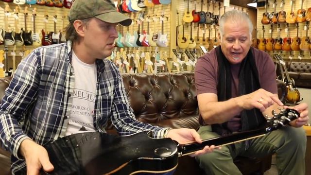 Joe Bonamassa trades his Gibson Les Paul Goldtop at Norman's Rare Guitars смотреть онлайн