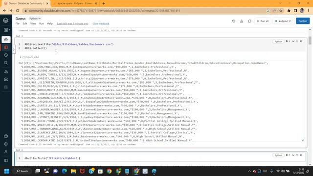 RDD #1 : RDD In PySpark | Different ways to create RDD in PySpark смотреть онлайн