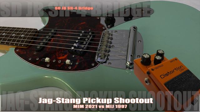 Jag-Stang Pickups Shootout Sound Demo | MIJ 1997 vs MIM 2021 смотреть онлайн