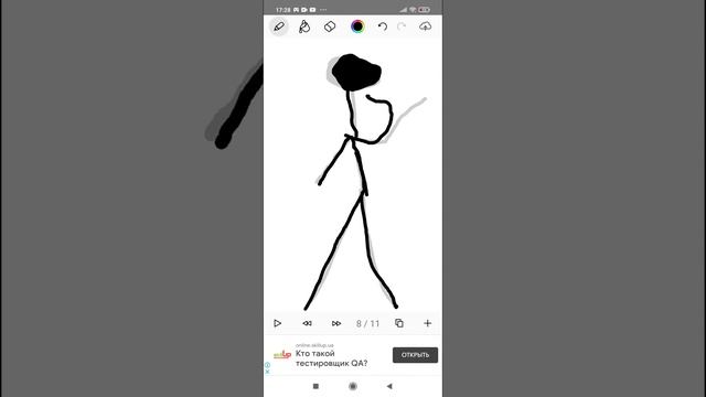 Стикмен сделал сальто назад смотреть онлайн