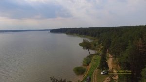 Воткинский пруд с высоты птичьего полета
