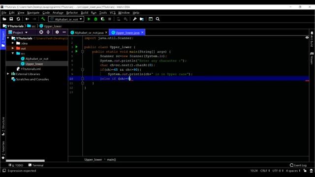 How to check Character is in Uppercase or in Lowercase in Java in Hindi || Programming Skills