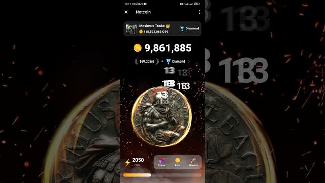 25.02.24. Отчёт INFINITYNOTCOIN по проекту notcoin в Telegram! подробнее в описании! noon смотреть онлайн