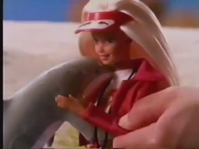 1995 Реклама куклы Спасательницы Малибу Барби Маттел Mattel Baywatch Barbie