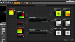 Material Vector To Radial Value in Unreal Engine 4
