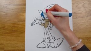 Как нарисовать Соника