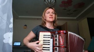 Смуглянка на аккордеоне !Поет Любовь Гришанова-Самара