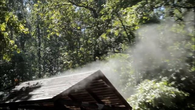 Испарение воды на солнце после дождя ФИЗИКА 8 класс Парообразование Water vapor смотреть онлайн