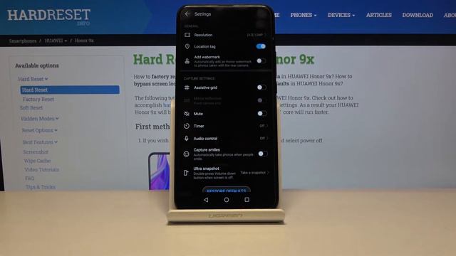 How to Manage Camera Sounds in Honor 9X - Turn On/Off Shutter Sound смотреть онлайн