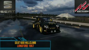 Seat 600 Hillclimb - Longford 1967 | Assetto Corsa.