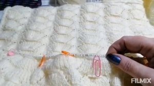 МК 1 подробный для начинающих Джемпер ажурный спицами