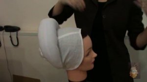 Женский головной убор ХААРХАУБЕ 16 в. Германия - 9 мин