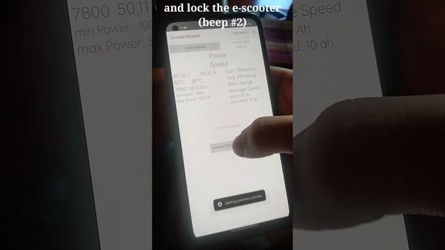 Session Downgrade demonstration on the Xiaomi M365