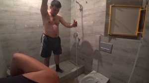 Установка душевой перегородки!Стоимость установки!Заливка наливного пола для тех.помещения