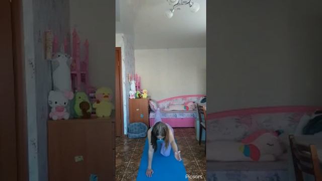 ?Упражнения для прямой спины?Выпрямь осанку за 5 минут?Подпишись на мой канал! #прямаяспина #осанка