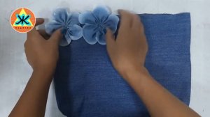Сумка из старых джинсов и джута, своими руками/ Поделки Жасмин
