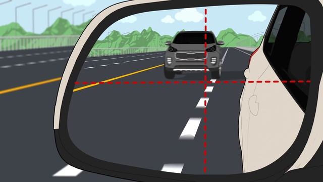 How to use side mirrors when changing lanes смотреть онлайн