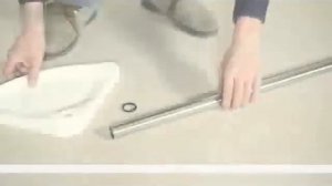 Полка для ванной угловая с двумя полотенцедержателями